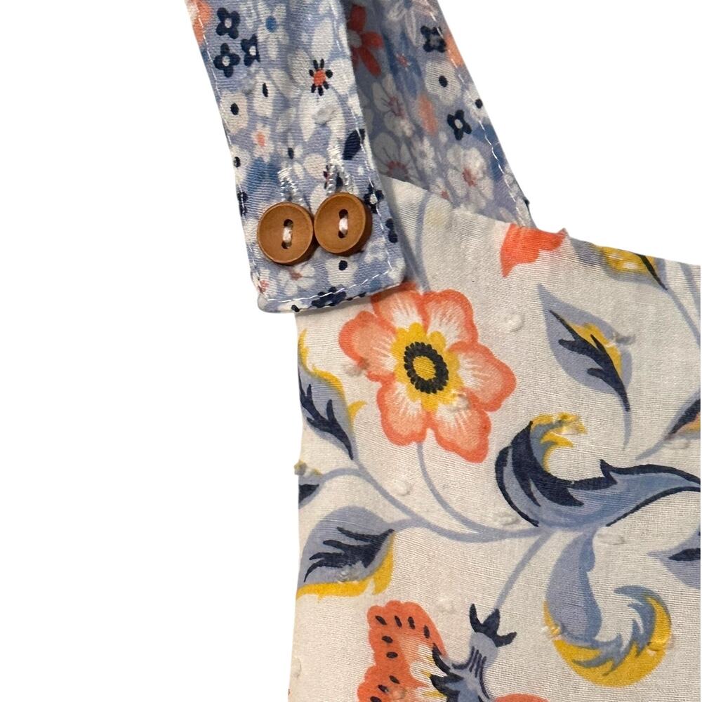 Tahari Floral Tiered Sleeveless Dress Girls Size 4 Years Ruffled Boho Party - Picture 3 of 7